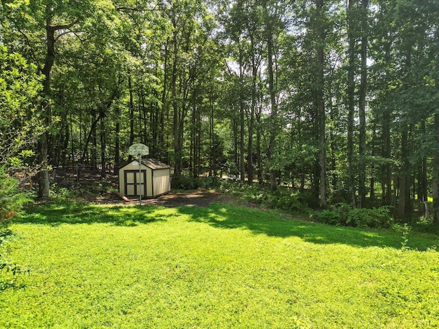 2824 Hawkins Mill Rd, Lynchburg, VA 24502 - view of green lawn featuring a shed