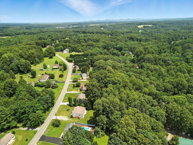 2824 Hawkins Mill Rd, Lynchburg, VA 24502 - aerial view of property's location featuring a heavily wooded area