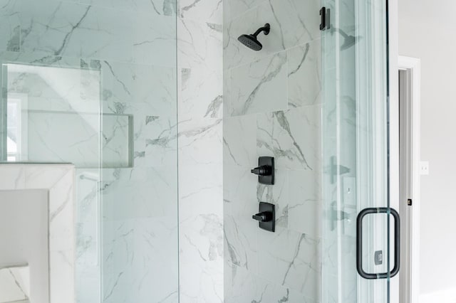 87 S Westyn Loop, Forest, VA 24551 - bathroom view of a marble finish shower