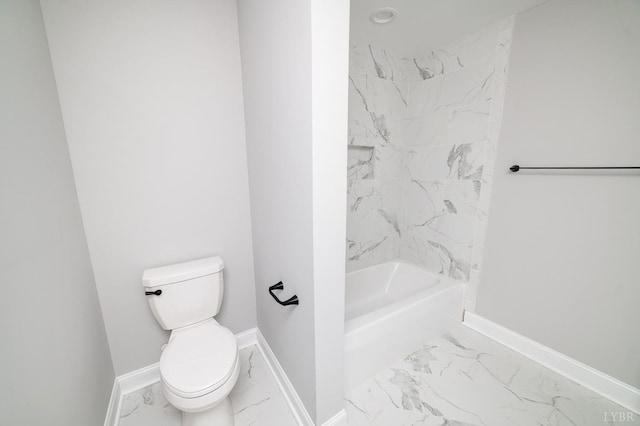 87 S Westyn Loop, Forest, VA 24551 - bathroom featuring marble finish floors and tub / shower combination