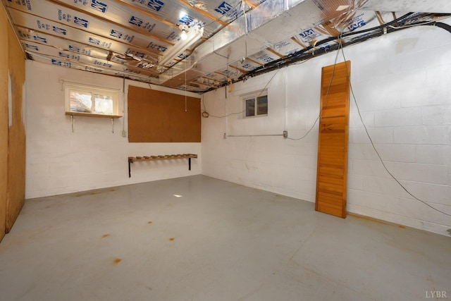 625 Sherman Dr, Lynchburg, VA 24502 - basement featuring concrete block wall