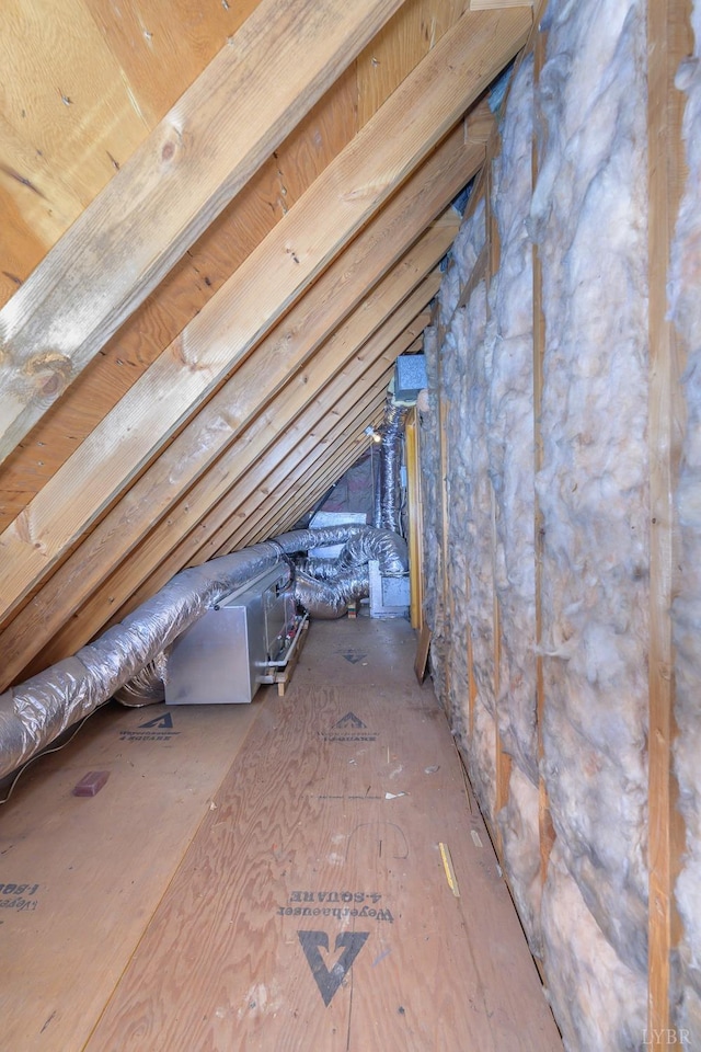625 Sherman Dr, Lynchburg, VA 24502 - view of unfinished attic