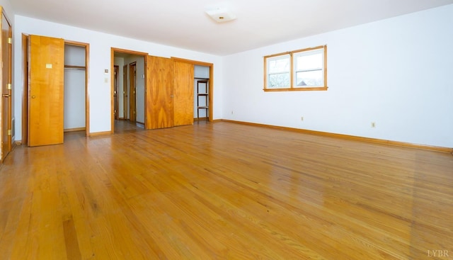 625 Sherman Dr, Lynchburg, VA 24502 - unfurnished bedroom with light wood-style floors and baseboards