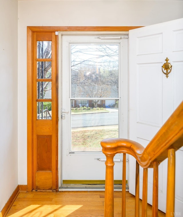 625 Sherman Dr, Lynchburg, VA 24502 - entryway featuring light wood finished floors and plenty of natural light