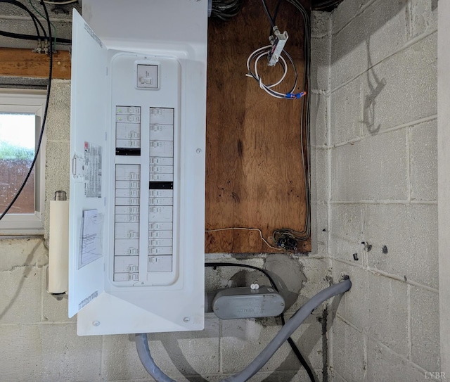 625 Sherman Dr, Lynchburg, VA 24502 - utility room featuring electric panel