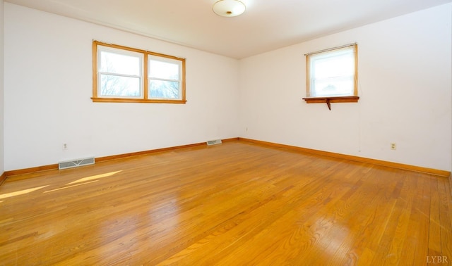 625 Sherman Dr, Lynchburg, VA 24502 - spare room featuring light wood-type flooring and baseboards