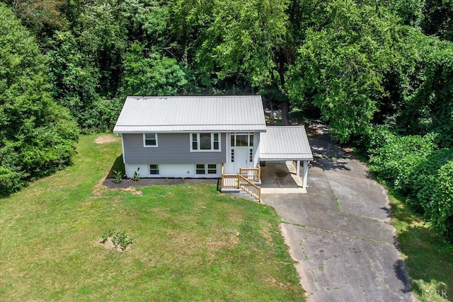 121 Brooke St, Brookneal, VA 24528 - aerial view of property and surrounding area