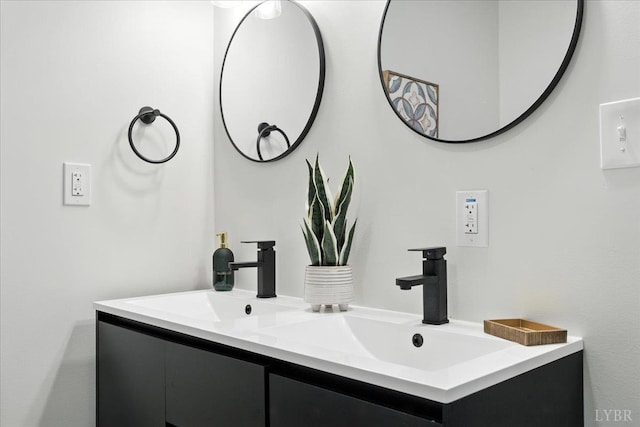 121 Brooke St, Brookneal, VA 24528 - bathroom featuring double vanity