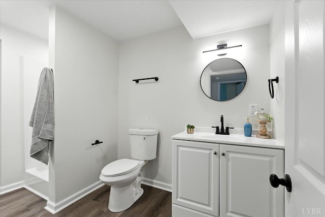 121 Brooke St, Brookneal, VA 24528 - bathroom with wood finished floors and vanity
