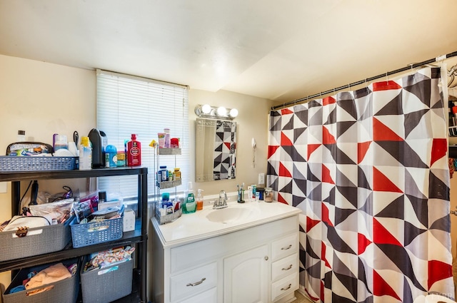 899 Brook St, Lynchburg, VA 24501 - bathroom featuring vanity and a shower with shower curtain