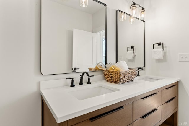7 Hickory Cove Ln, Moneta, VA 24121 - bathroom with double vanity