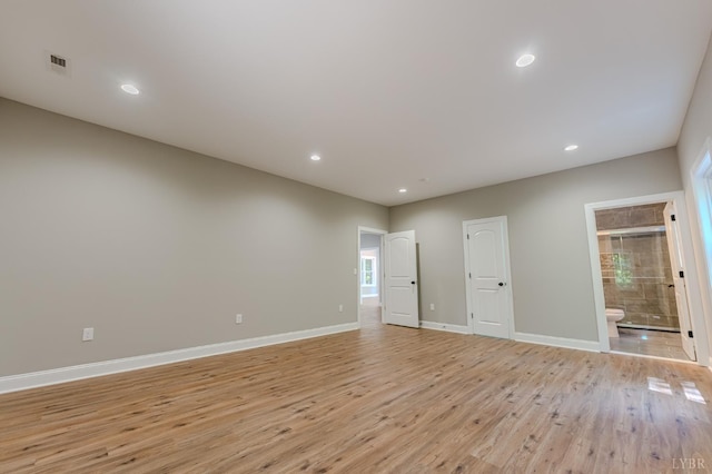 109 Tosh Ln, Goodview, VA 24095 - unfurnished room featuring light wood finished floors and recessed lighting