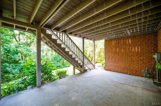 104 Overlink Ct, Lynchburg, VA 24503 - view of patio featuring stairway