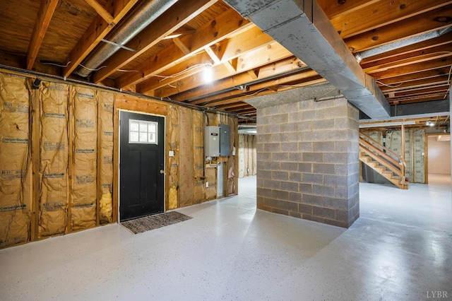 104 Overlink Ct, Lynchburg, VA 24503 - basement with stairway