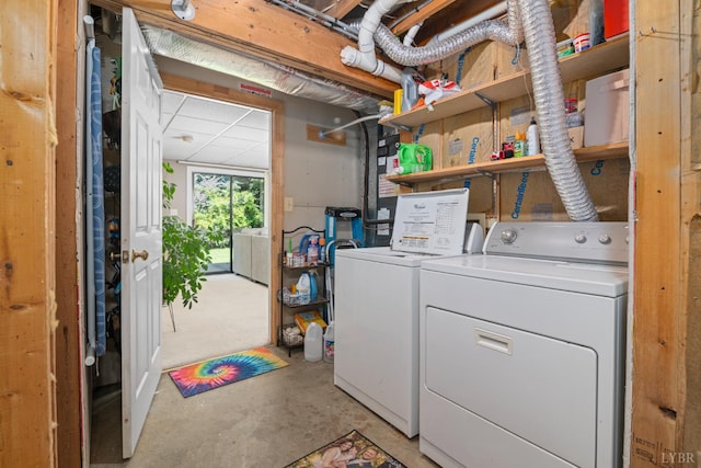 701 Goose Ridge Dr, Forest, VA 24551 - laundry area with independent washer and dryer