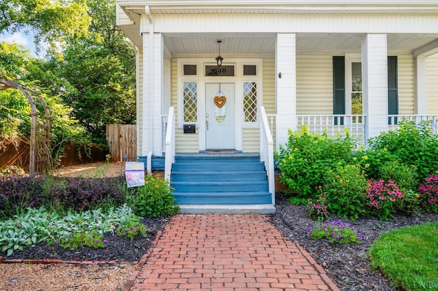 838 Rivermont Ave, Lynchburg, VA 24504 - entrance to property with covered porch