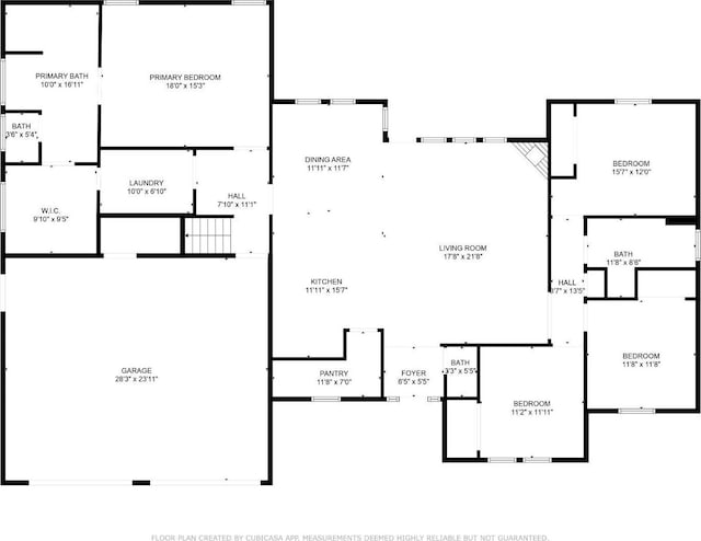 336 Somerset Dr, Appomattox, VA 24522 - view of floor plan / room layout