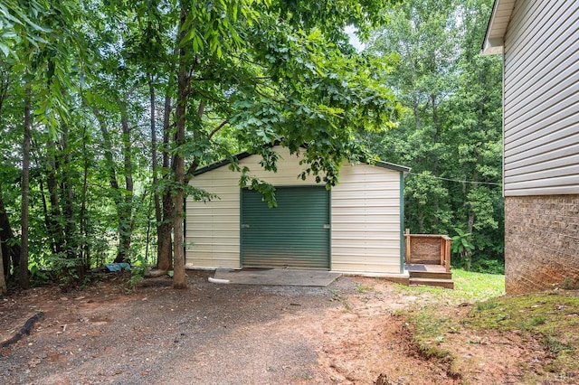 1279 Buck Creek Rd, Appomattox, VA 24522 - view of garage