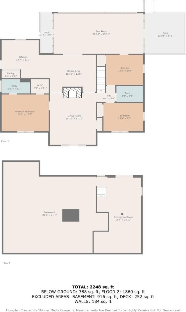 239 Briarcliff Ln, Madison Heights, VA 24572 - view of floor plan / room layout