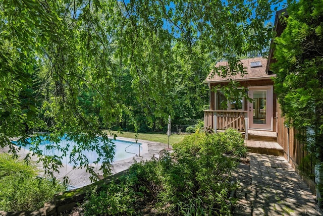 239 Briarcliff Ln, Madison Heights, VA 24572 - swimming pool with a deck