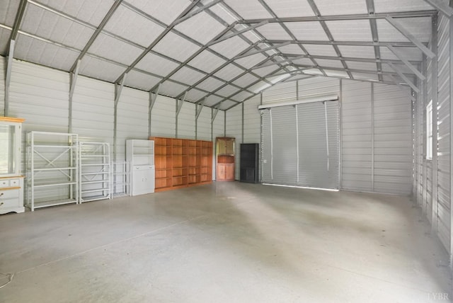 2294 High Peak Rd, Monroe, VA 24574 - garage featuring metal wall