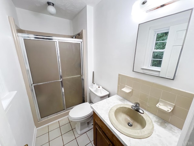 68 Cardwell Ln, Lynchburg, VA 24504 - bathroom featuring vanity, a shower stall, and tile patterned floors
