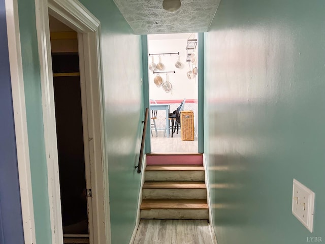 68 Cardwell Ln, Lynchburg, VA 24504 - stairway featuring wood finished floors