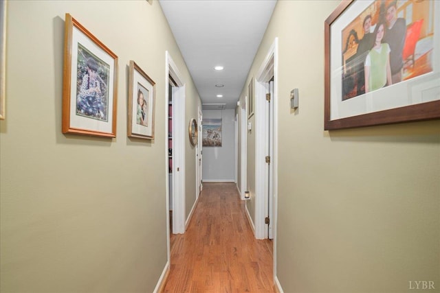 126 Arrowhead, Lynchburg, VA 24502 - corridor featuring light wood-type flooring and recessed lighting