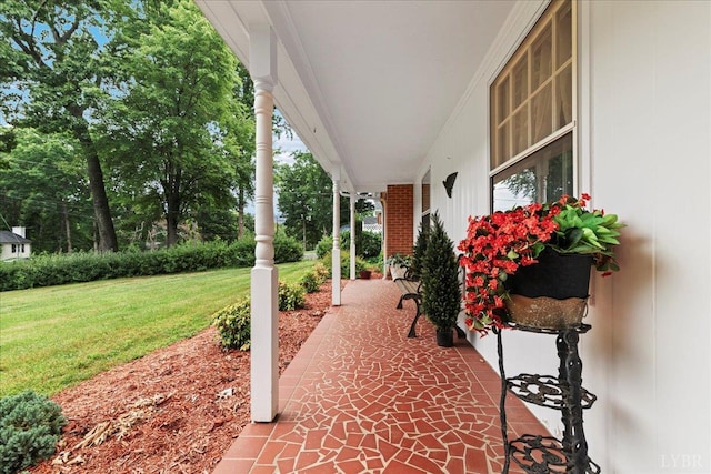 126 Arrowhead, Lynchburg, VA 24502 - porch with a yard