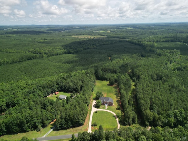 1505 Chestnut Grove Rd, Appomattox, VA 24522 - aerial view of property's location featuring a heavily wooded area