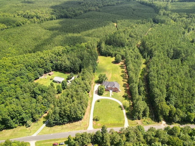 1505 Chestnut Grove Rd, Appomattox, VA 24522 - bird's eye view of a heavily wooded area