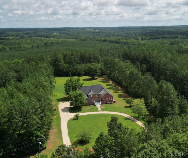 1505 Chestnut Grove Rd, Appomattox, VA 24522 - view of subject property featuring a heavily wooded area