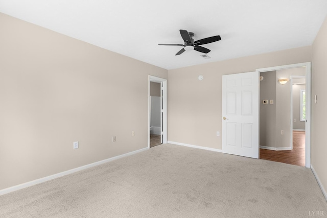 1505 Chestnut Grove Rd, Appomattox, VA 24522 - unfurnished bedroom featuring carpet floors and ceiling fan