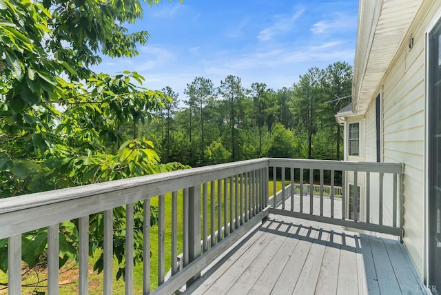 1505 Chestnut Grove Rd, Appomattox, VA 24522 - view of wooden terrace