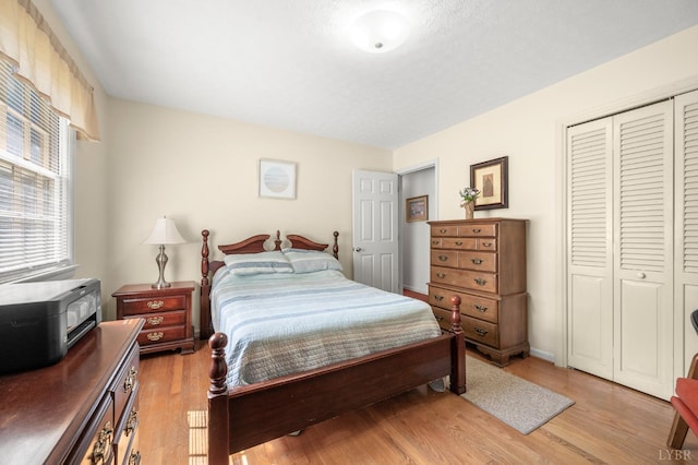 201 Windsor Rd, Lynchburg, VA 24502 - bedroom with a closet and light wood-style floors