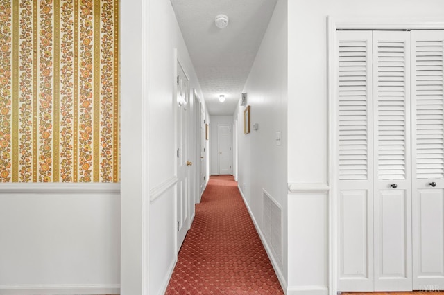 201 Windsor Rd, Lynchburg, VA 24502 - corridor featuring baseboards and a textured ceiling