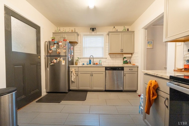3040 Forest Hills Cir, Lynchburg, VA 24501 - kitchen with stainless steel appliances and tasteful backsplash