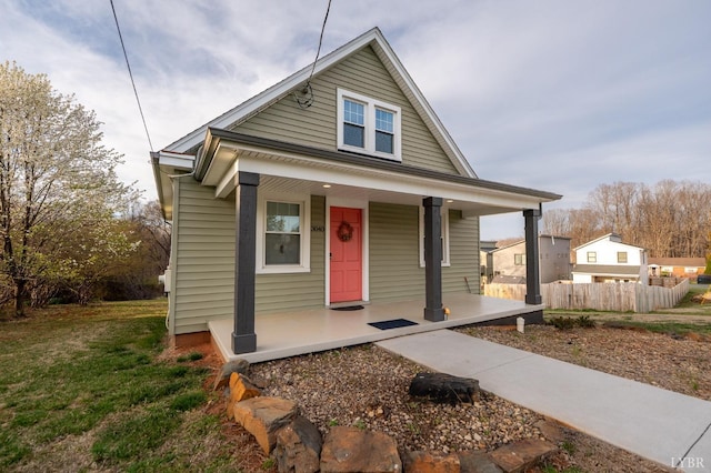 3040 Forest Hills Cir, Lynchburg, VA 24501 - bungalow featuring covered porch