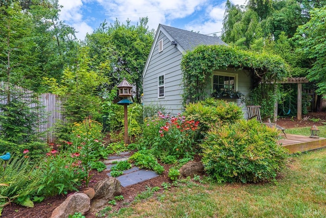 1517 Linden Ave, Lynchburg, VA 24503 - view of property exterior with a wooden deck