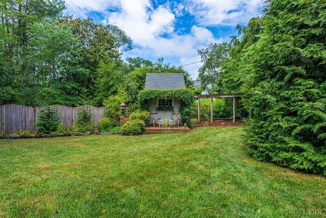 1517 Linden Ave, Lynchburg, VA 24503 - view of yard featuring an outbuilding and a carport