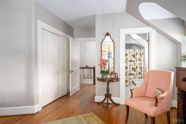 1517 Linden Ave, Lynchburg, VA 24503 - living area featuring baseboards and wood finished floors