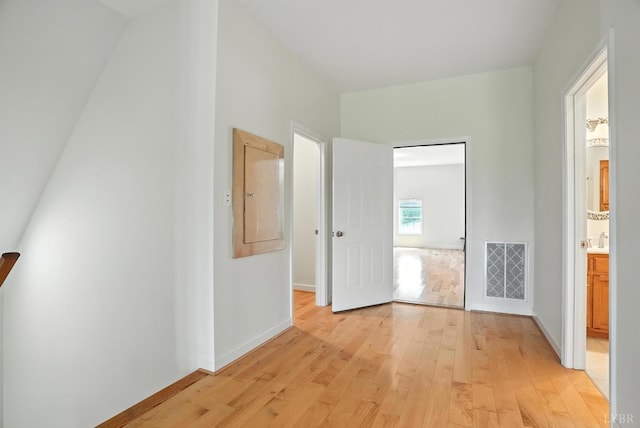 1433 Piney Mountain Rd, Appomattox, VA 24522 - hall featuring light wood-style flooring
