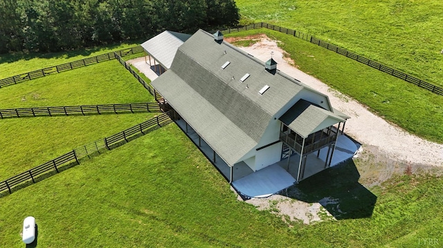 1433 Piney Mountain Rd, Appomattox, VA 24522 - aerial view of sparsely populated area with a pastoral area