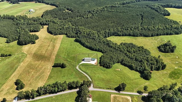 1433 Piney Mountain Rd, Appomattox, VA 24522 - aerial overview of property's location with a heavily wooded area