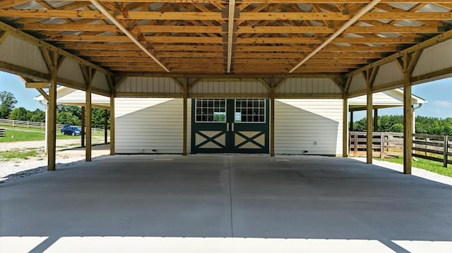 1433 Piney Mountain Rd, Appomattox, VA 24522 - view of patio / terrace with a carport and an exterior structure
