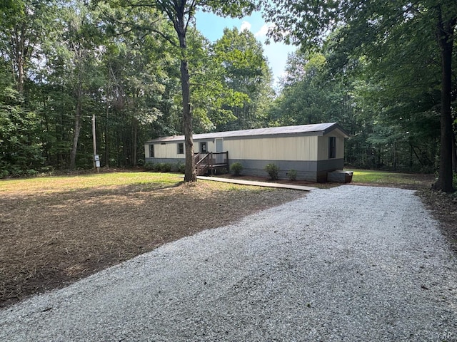 3687 Old Grist Mill Rd, Appomattox, VA 24522 - view of front of property with driveway