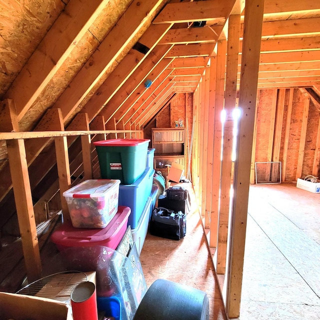 509 Meadowbrook Ln, Rustburg, VA 24588 - view of unfinished attic