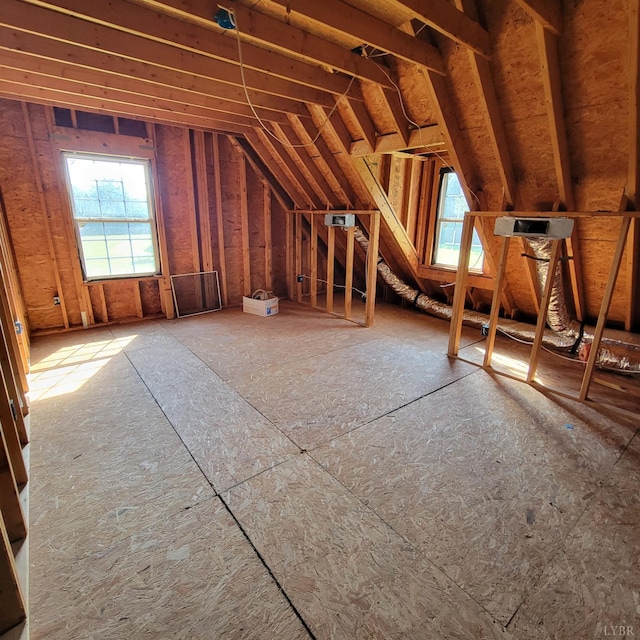509 Meadowbrook Ln, Rustburg, VA 24588 - view of unfinished attic
