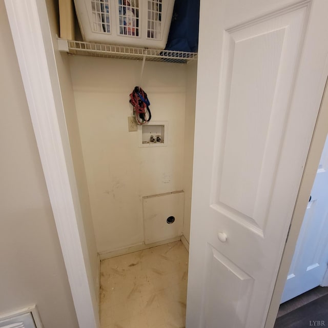 509 Meadowbrook Ln, Rustburg, VA 24588 - laundry area featuring hookup for a washing machine and baseboards