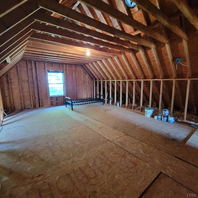 509 Meadowbrook Ln, Rustburg, VA 24588 - view of unfinished attic